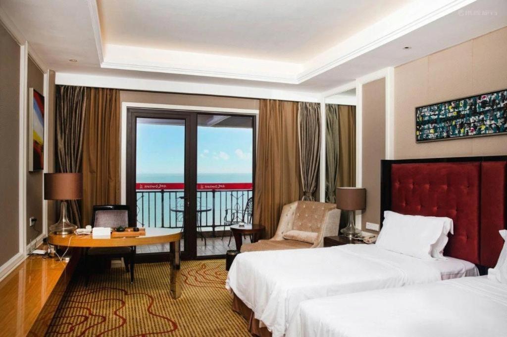 Haiyang Shenglong Jianguo Hotel Hai-yang-hsien Exteriér fotografie